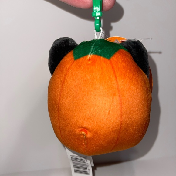 Squishmallows Calio the Pumpkin 8" and 3.5" Clip Halloween 2022 - Picture 10 of 13